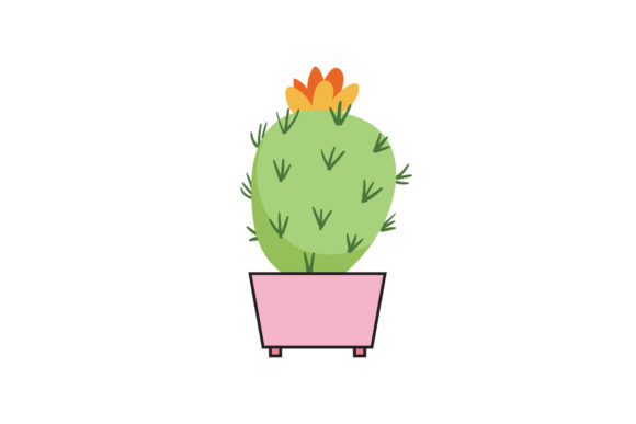 Download Cactus Design Botanical - Botanical Collection