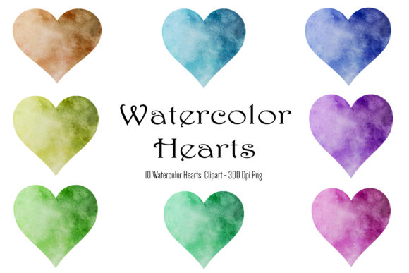 Download Watercolor Heart Clipart, Valentines Day - Valentines day Collection