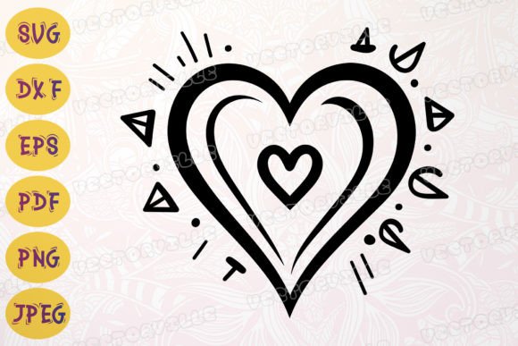 Download Hand Drawn Heart SVG Valentines Day PNG - Valentines day Collection