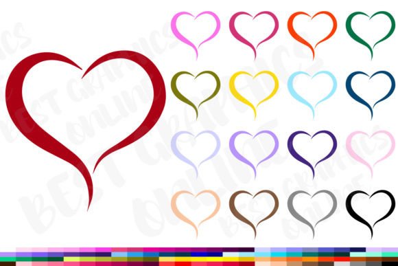 Download Heart Clipart, 100 Valentines Day Heart - Valentines day Collection