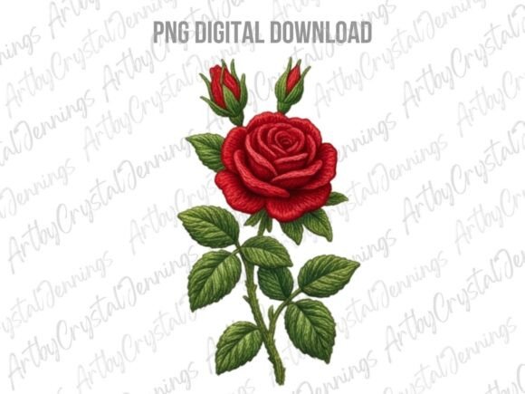 Download Red Rose Botanical PNG Clipart - Botanical Collection